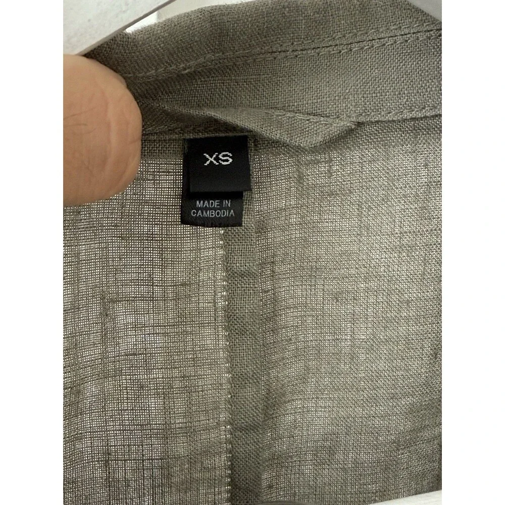 MUJI - 100% Hemp Linen Suit – Green